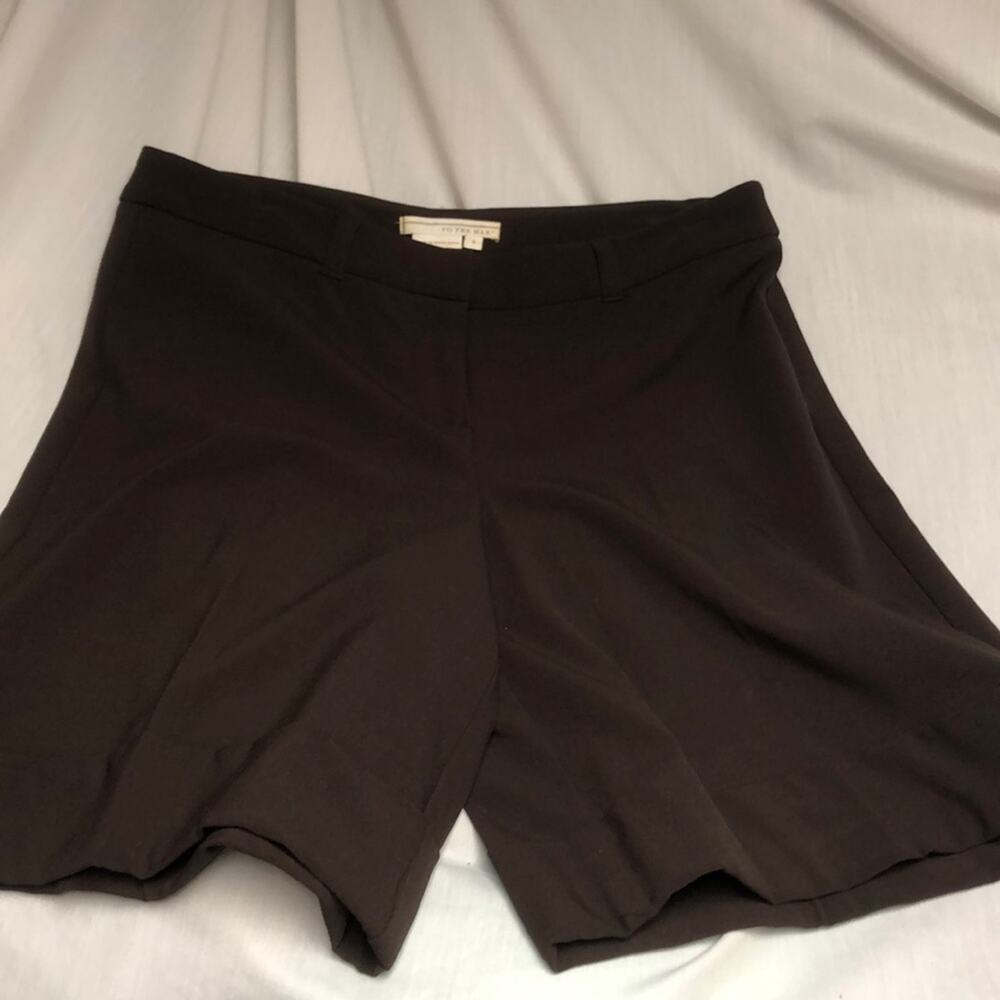 To The Max 6 chocolate shorts worn once dressy